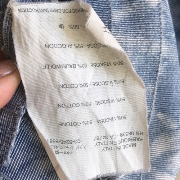 Prada blue cotton slip bandage summer dress xs - Picture 7 of 7